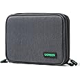UGREEN Travel Accessories, Portable Cable Organiser Bag Travel Electronics Organiser Large Capacity Tech Pouch For Small Gadg
