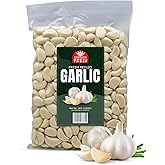 GORDION Fresh Peeled Garlic Cloves - Ready Peeled Garlic 1000G