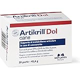 NBF Lanes | Artikrill Dol Cane, 30 Perle Appetibili, Supporto Metabolismo Articolare in Caso di Osteoartrite del Cane Adulto 
