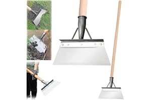WY8 Multifunctional Garden Shovel – Outdoor Cleaning Tool, Patio Weed Remover, Ice Scraper, Snow Shovel, Soil Digger, Lawn Edger, Compact Landscaping Tool for Home and Yard Maintenance (30 cm)