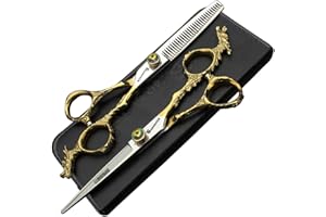 SHARONDS Tijeras para el cabello súper afiladas 6/7 / 7.5/8 / 9 pulgadas tijeras para el cabello, se sienten estables..