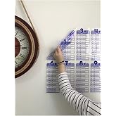 Holdable Paper Multiplication Table Writing Board Smart Paper Board English 100x56 Cm 1 Pen
