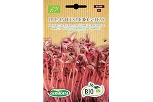 Germisem Orgánica Amaranthus Micro-Greens Amaranth Semillas 1 g, ECBIO1156