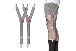 STAY GENT Y-Style Shirt Stays Antideslizante Tirantes Camisa Antiarrugas Hombre