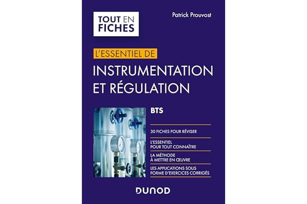 Instrumentation et régulation BTS - En 30 fiches: En 30 fiches