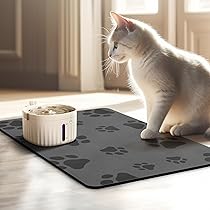 Water absorberende placemat voor honden en katten - Eten en drinken - Geen viezigheid