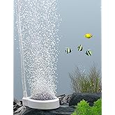 boxtech Aquarium Air Stone, Silent Oxygenator for Aquarium | Aquarium Co2 Diffuser Small Aquarium Aerator for Aquarium Bubble