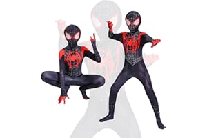 Zoriwn Spidenman Kostüm Kinder Für Supenheld 3D Anime Anzug Suit Bodysuit Für Superhelden Kostüme für Kinder,Cosplay Halloween Karnevalsparty Maskerade Party Urlaubsparty