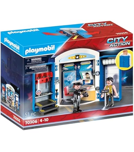Caserne pompier playmobil : Achat occasion | Autres jeux de