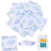 5g Silica Gel Bags, 75 Pcs Moisture Absorbing Desiccant Bags, Silica Gel Bags for Clothes, Drawers, Shoes, Cabinets Dehumidif