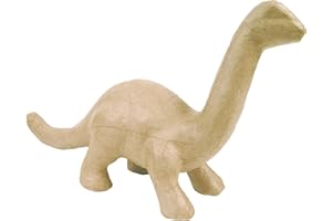 DÉCOPATCH Decopatch SA104O - 1 supporto in cartapesta marrone 29x8x16 cm, Brontosauro