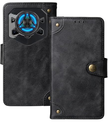 MEMELOKA Cover per DOOGEE Note 56X/56X Pro/56x Plus, Interno TPU Antiurto e Premium PU Flip Wallet Custodia con Slot per Scheda [Magnetica a