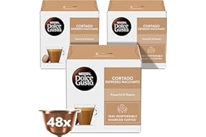 NESCAFÉ Nescafe Dolce Gusto Espresso Machiato, kapsułki do kawy Cortado (48 kapsułek, 48 filiżanek)