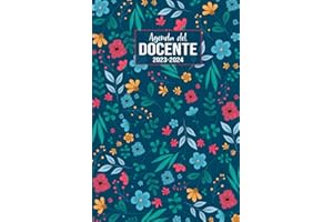 Agenda Del Docente 2023/2024: Diario per Insegnanti Della Scuola, Settimanale Da Luglio 2023 a Luglio 2024, La Settimana Su Una Doppia Pagina, Formato A5