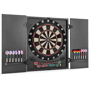 Bersaglio Elettronico Per Freccette Equinox Vega - Con 6 Freccette E 40 Punte Ricambio - Foto 6