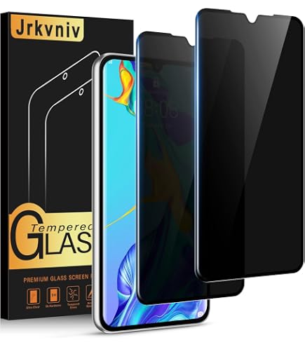 Cracksin Vetro Temperato Anti Privacy Per Huawei P30 Lite – Pellicola Protettiva 9H Con Filtro Privacy E Rivestimento Oleorepellente - 2