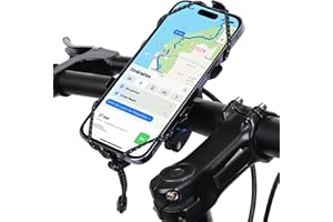 GADISTA FRANCE Support Telephone Velo jusqu'a 7 pouces,Fixation innovante sans outils. Support telephone moto Rotation 360°, Compatible avec iPhone 15/14 Pro Max et Autres,sacoche velo,accessoire velo