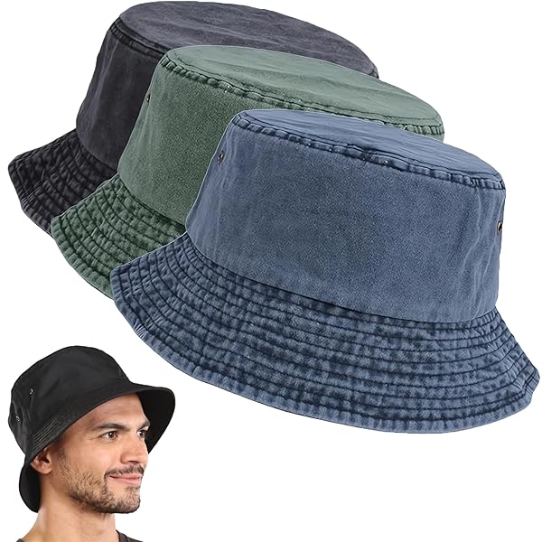 AYPOW Damen Reversibel Fischerhut - Beidseitig Tragbare Bucket Hat Aus Baumwolle
