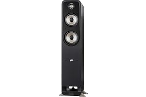 Polk Audio S55E Signature Polk Audio Signature S55 E Haut-parleur sur pied Noir