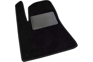 GENERICO DHCarMats – Tapis de sol côté conducteur pour Tesla Model 3 2020-2025 – Moquette sur mesure – Fabriqué en Italie