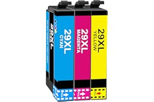 JHAAN 29 XL kompatybilny wkład atramentowy jako zamiennik dla Epson 29 29XL do Epson Expression Home XP-235 XP-245 XP-247 XP-255 XP-257 XP-332 XP-335 XP-352 XP-342 XP-345 XP-455 (3 sztuki)