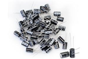 Innfeeltech condensadores electroliticos de 50 piezas 470uf 16V condensadores electroliticos radiales de aluminio