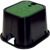 Aqua control M115717 C1900 Square Arquette for 1 Solenoid Valve, 21 x 17 5 x 18 cm