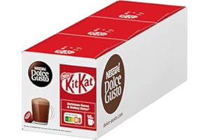 NESCAFÉ DOLCE GUSTO NESCAFÉ DOLCE GUSTO KITKAT Heißer Kakao Kakaokapseln 3er Pack (3 x 16 Portionen)