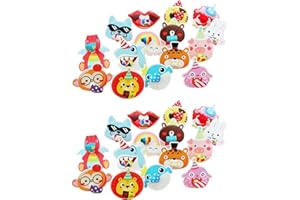 BDBFPAN 30 Stück Tröte, Partytröte, Verschiedene Typen und Multifunktionalität Luftrüssel, für Hochzeit Party Neujahr Party Geburtstagsfeier, für Feiertags-Events und Familienfeiern