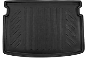 J&J AUTOMOTIVE SCOUTT Boot Liner, Boot Mat fits Golf mk7 3/5-Door hatchback 2012-2019 Upper Trunk Water Resistant, Pet Friendly Equipment, Anti Slip, Raised edges, Tailored Fit, Easy to Roll and Clean