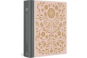 ESV Journaling Study Bible (Cloth over Board, Blush/Ochre, Floral Design): English Standard Version, Blush/Ochre, Floral Design, Cloth over Board