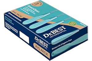 ‎DR.BEST Dr.BEST GreenClean Interdental, Bigpack Size 3, 30 Stück - Interdentalbürsten für eine sanfte Reinigung der Zahnzwischenräume