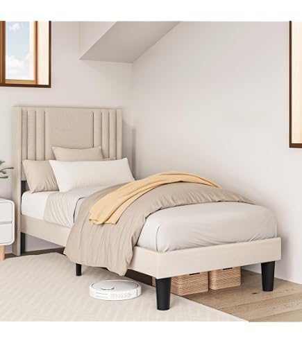 Letto Contenitore Una Piazza E Mezza - Design Moderno, Struttura Angolare, Colore Rovere Sonoma, Solo Letto
