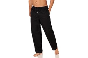 Amazon Essentials Homme Pantalon de Pyjama Tissé, avec Poches, Coupe Droite