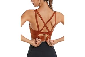 Migcaput Donna Reggiseno Sportivo Alto Impatto, Cerniera Frontale e Imbottito Rimovibile Push Up Reggiseni Zip Front Sport Bra Top per Fitness Running Yoga