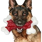 ChienBox Heavy Duty Dog Toy for Strong Chewers: Strong Nylon Large Dog Toys, Beef Flavor, Dog Toys for Training and Dental Ca