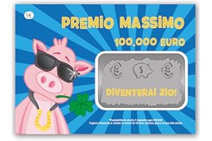 Joli Coon - Diventerai zio - Annuncio gravidanza zio - Annuncio gravidanza con il jackpot del lotto - Gratta e vinci scherzo