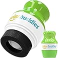 Solar Buddies Single Refillable Roll On Sponge Applicator For Kids, Adults, Families, Travel Size Holds 100ml Travel Friendly for Sunscreen, Suncream and Lotions (Full Green)