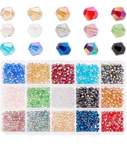 Perline Di Vetro Ceco Pressate, Tagliate A Tavolo, A Forma Di Cuore, Rosa Opale O Trasparenti, Finitura Aurora Boreale - 6 O 12 Pezzi - 12 Mm X 14 Mm - MG164-b322 - Italia - Foto 6