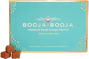 Booja - Booja, Czekoladowe solone karmelowe wegańskie trufle czekoladowe 184 g