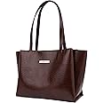 Carrylux Large Capacity Croco Pattern Tote Bags For Womens Big Purses And Handbags Ladies Big Shoulder Bag
