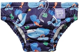 Bambino Mio, Revolutionäre wiederverwendbare Schwimmwindel, Spritz, (6-12 Monate)