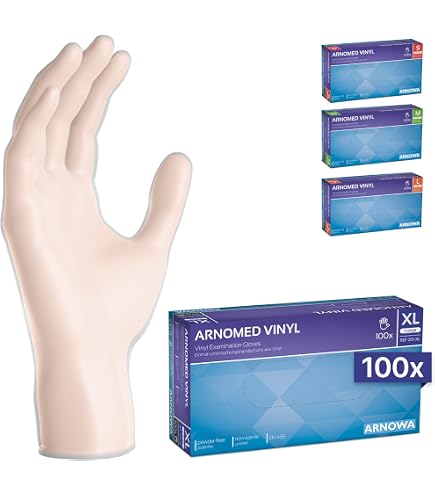 pe handschuhe dm Vynil Ferrucci Vinylhandschuhe puderfrei Einweghandschuhe Klasse I 100 Stück Box Vynil Ferrucci (XL) Baumarkt Lever Gear Sizes:1 x 38 Liters Dirt Bike Gear From