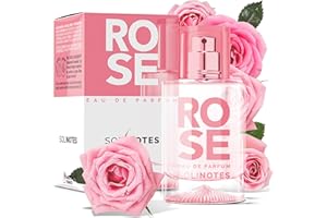 Perfumy damskie SOLINOTES Rose - woda perfumowana, kwiatowy i kojący zapach, idealny prezent dla niej, 50 ml