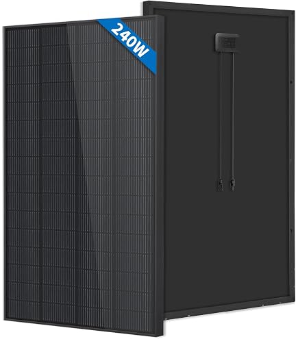 Panneau Solaire 160W PERC ALL BLACK Pour Camping-car - Technologie Haute Performance, 149.5x67cm