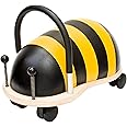 Wheelybug Toddler Wooden Ride-On, Multi-Directional Castor Wheels, Safety Certified Developmental Toy for Outdoor/ Indoor Fun, Large (2.5 - 5 Years), Bee