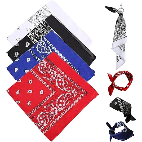 Fascie Testa Multifunzione Bandana Multiuso 20PZ Sciarpa Per - Main Image