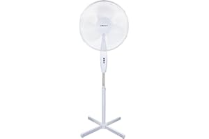 Belaco Stand Fan Pedestal fan 16" Oscillating free stand fan adjustable height