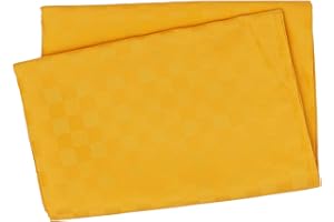 PARAMAISON Tovaglia Rettangolare Damina, Tinta Unita, Antimacchia, Impermeabile, Tavola da Pranzo Cucina Giardino, 6 Posti 140 x 180 cm