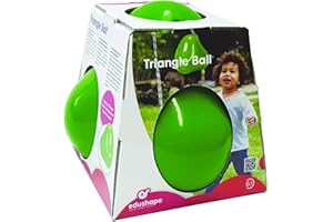 Edushape Wobbles Sensory Ball. 18 cm Easy Grip, Easy to Catch Pyramid Wobbly Massage Ball. ADHD Anxiety Relief. Baby Sensory Ball for Toddlers. BPA Free. Suitable for Boys & Girls 6 months +